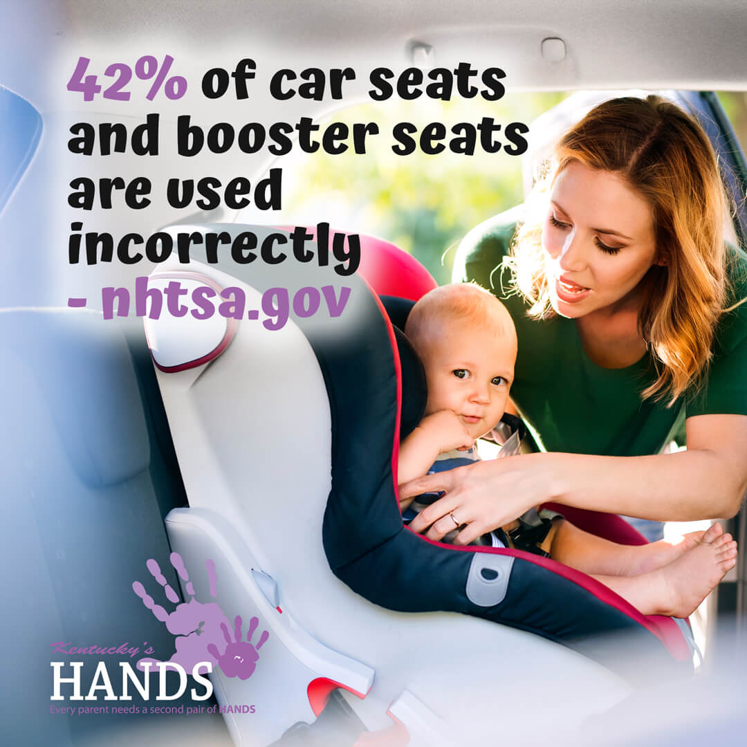 42% of car seats and booster seats are used incorrectly - nhtsa.gov