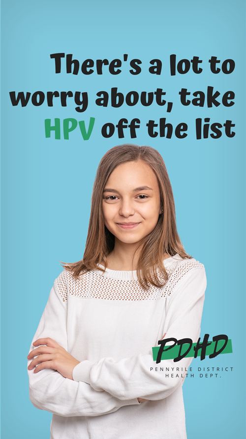 There's a lot to worry about, take HPV off the list