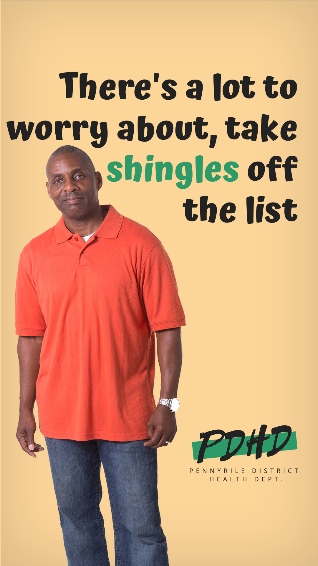 There's a lot to worry about, take shingles off the list