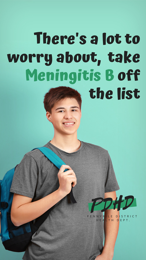There's a lot to worry about, take Meningitis B off the list